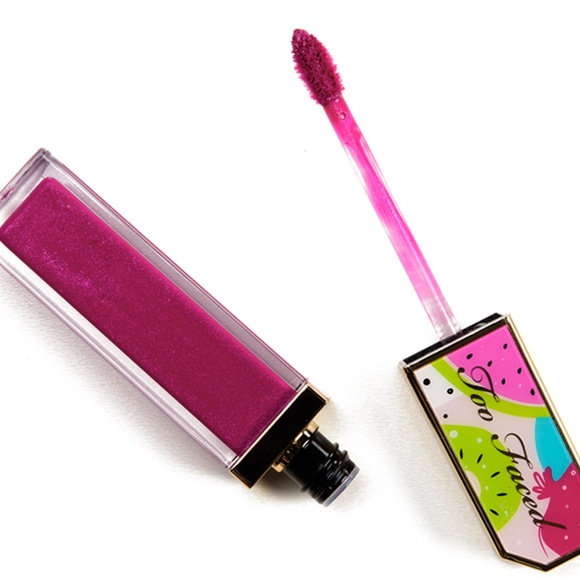 Too Faced - TUTTI FRUITTI - Juicy Fruits Comfort Lip Glaze - FRUIT PUNCH - Picture 3 of 3